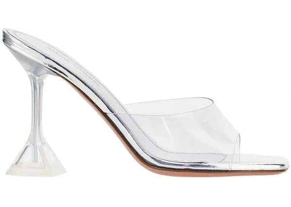 Pantofi Lupita Glass pvc mules