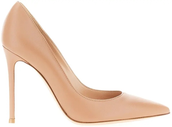 Pantofi Nappa leather pumps