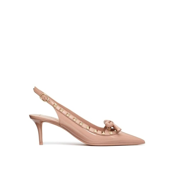 Pantofi Valentino Garavani Leather Slingback Pumps