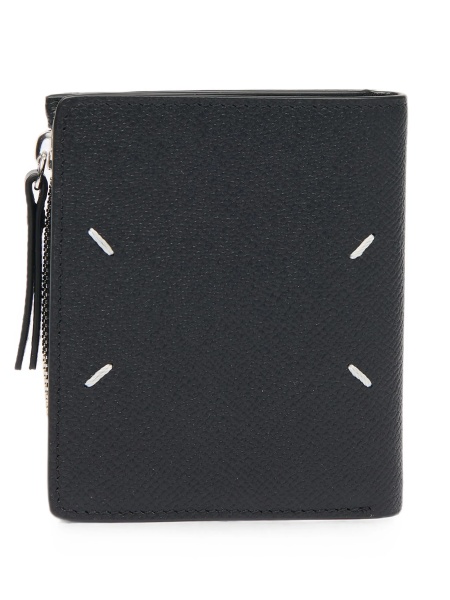 Portofel Maison Margiela negru din piele