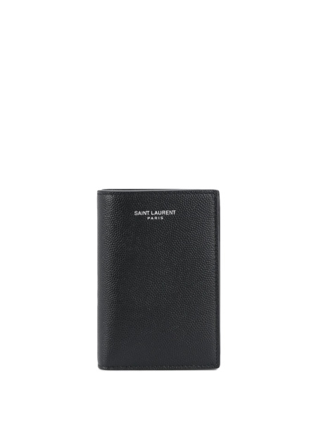 Portofel Saint Laurent negru din piele
