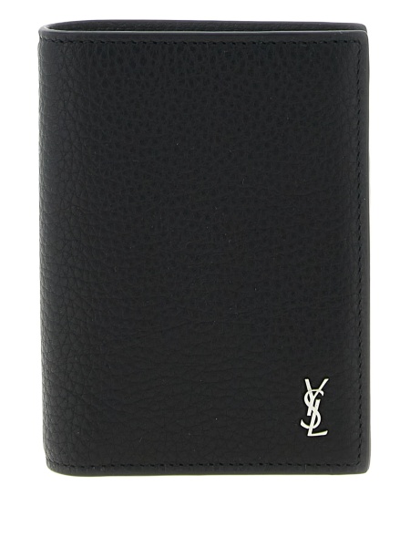 Portofel Saint Laurent negru din piele