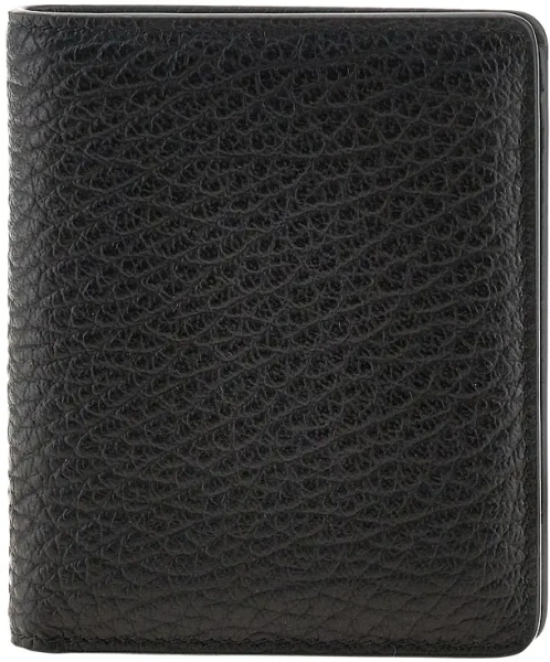 Portofele 'Four Stitches' grained leather wallet
