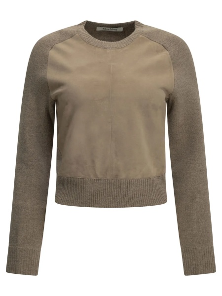 Pulover Crew-neck sweater made of wool and cashmere
