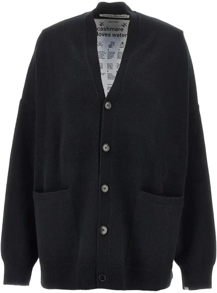 Pulover EXTREME CASHMERE negru din casmir 'n.24 tokio'