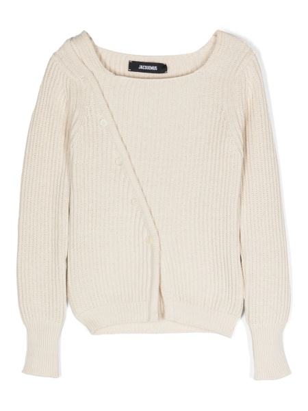 Pulover JACQUEMUS neutru