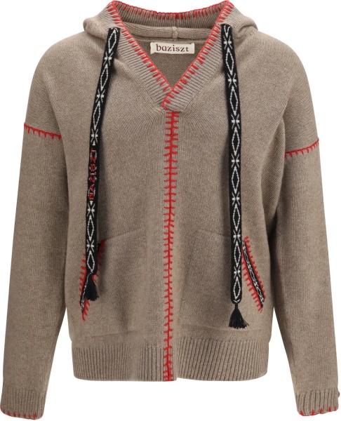 Pulover Kafti embroidered cashmere Sweater