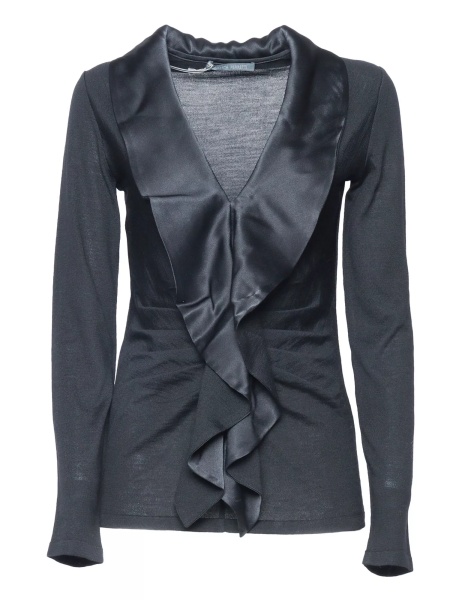 Pulover Maxi rouches sweater