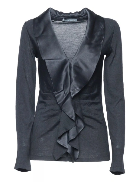 Pulover Maxi rouches sweater