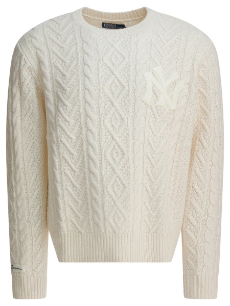 Pulover "New York Yankees™" wool and alpaca crewneck sweater