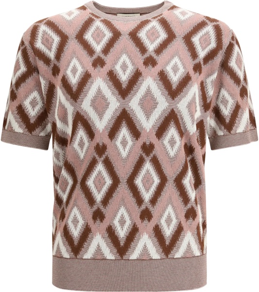 Pulover Short-sleeve crewneck Sweater