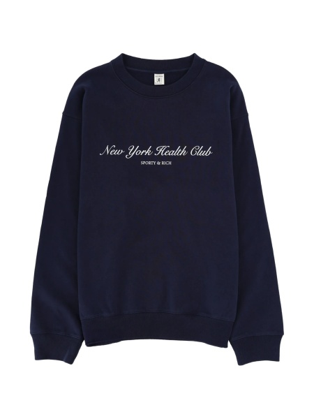 Pulover SPORTY & RICH albastru