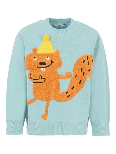 Pulover Stella McCartney albastru