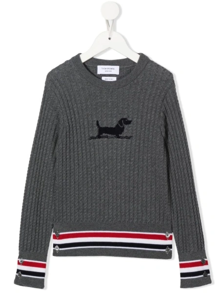 Pulover Thom Browne gri