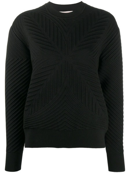 Pulover tricotat Alexander McQueen negru