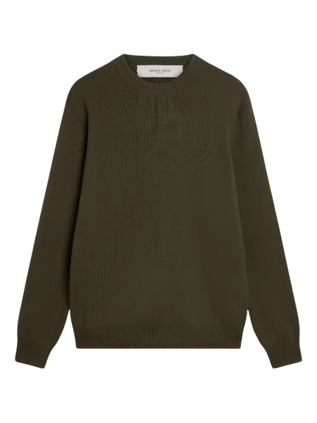 Pulover tricotat Golden Goose verde