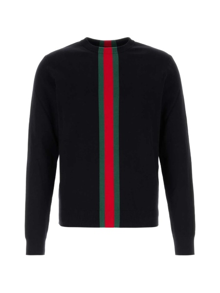 Pulover tricotat Gucci negru