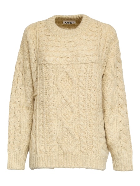 Pulover tricotat ISABEL MARANT ETOILE neutru