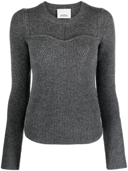 Pulover tricotat Isabel Marant gri
