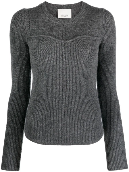 Pulover tricotat Isabel Marant gri