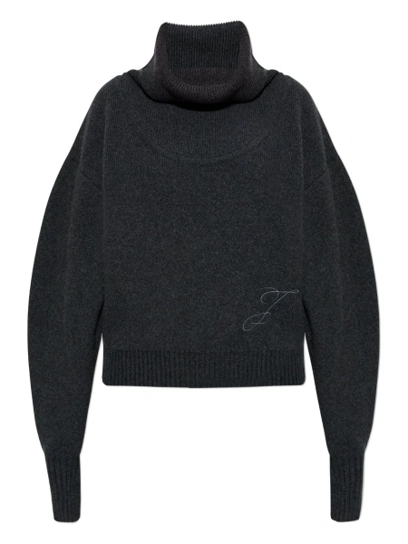 Pulover tricotat JACQUEMUS gri