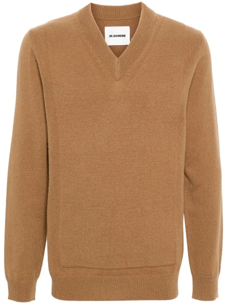 Pulover tricotat Jil Sander maro