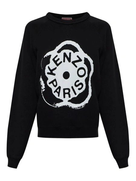 Pulover tricotat Kenzo negru