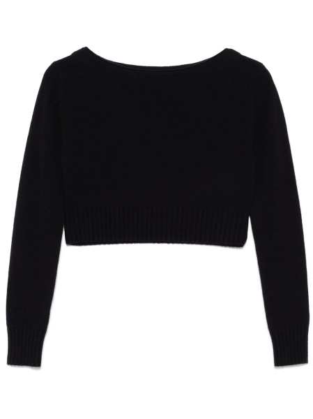 Pulover tricotat Max Mara albastru