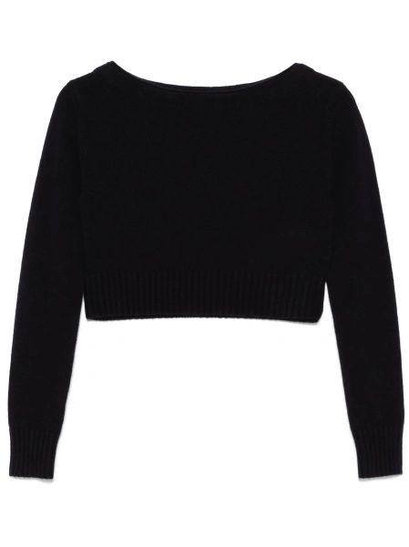 Pulover tricotat Max Mara albastru