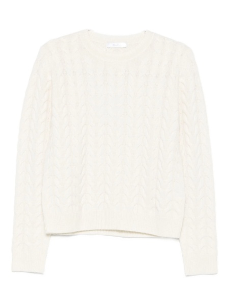 Pulover tricotat Max Mara alb