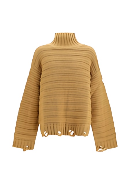 Pulover tricotat MM6 Maison Margiela galben