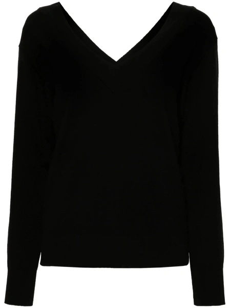 Pulover tricotat P.A.R.O.S.H. negru