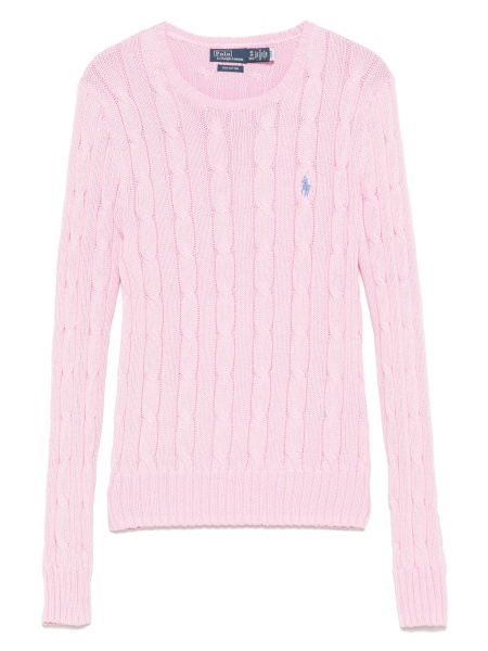 Pulover tricotat Ralph Lauren roz