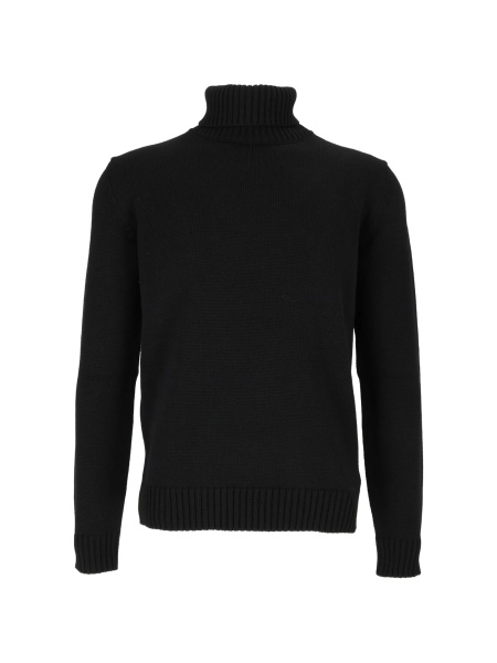 Pulover tricotat SLOWEAR ZANONE negru