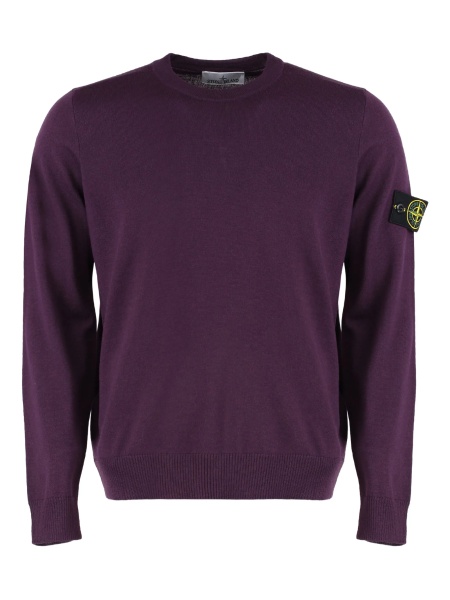 Pulover tricotat Stone Island violet