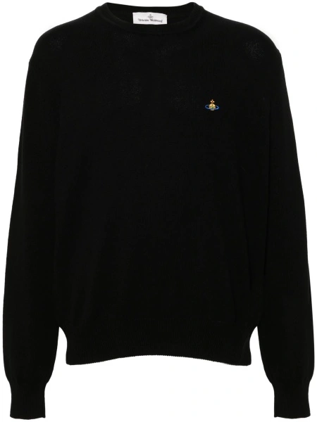 Pulover tricotat Vivienne Westwood negru