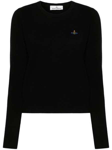 Pulover tricotat Vivienne Westwood negru