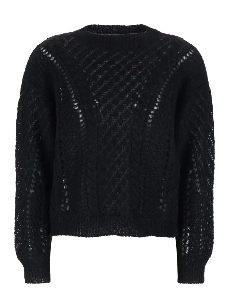 Pulover TWINSET negru din lana