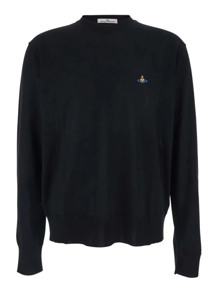 Pulover Vivienne Westwood negru din lana