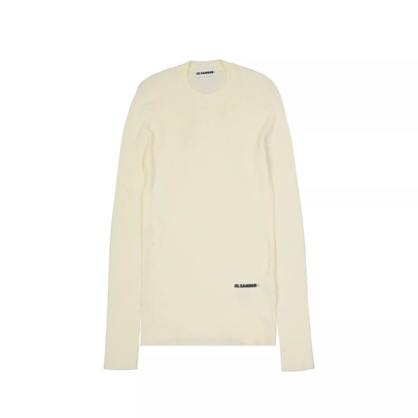 Pulovere Jil Sander Logo Fitted Jumper