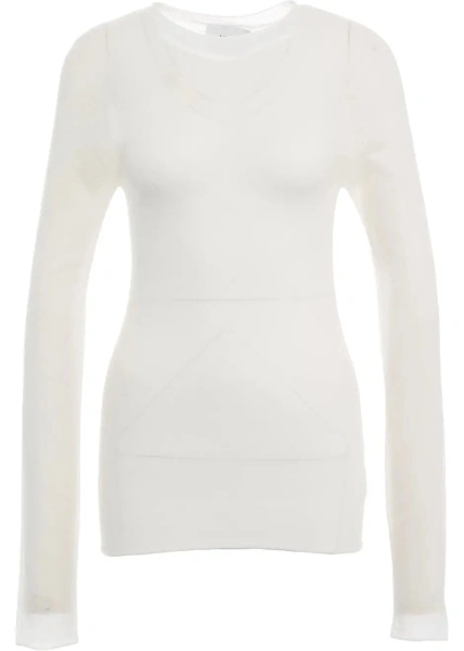 Pulovere Long-sleeved shirt in cashmere