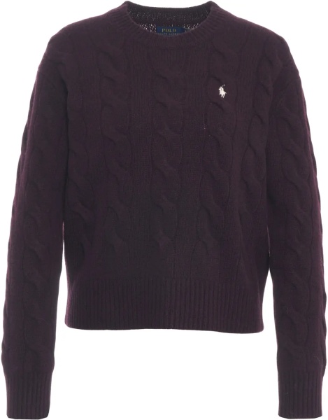 Pulovere Maglione con motivo a trecce