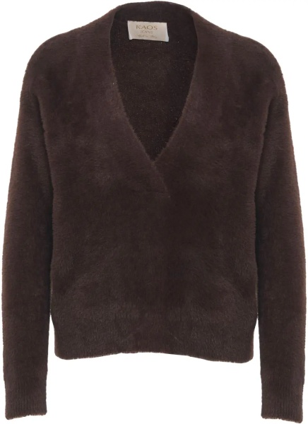 Pulovere V-neck pullover