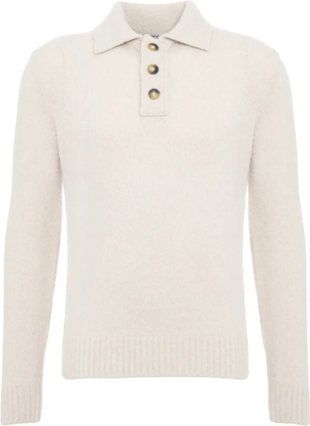 Pulovere Wool polo sweater