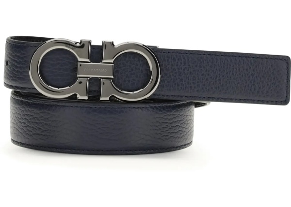 Reversible and adjustable Gancini Belt