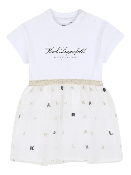 Rochie casual Karl Lagerfeld alba