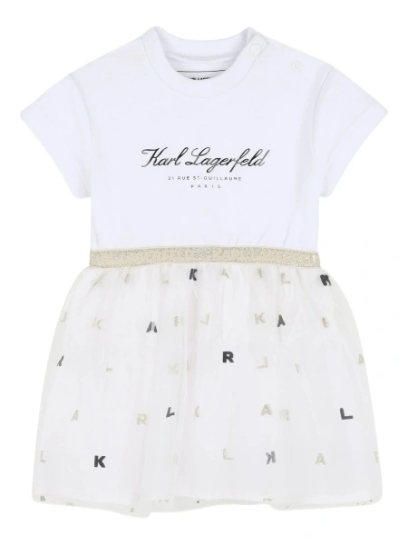 Rochie casual Karl Lagerfeld alba