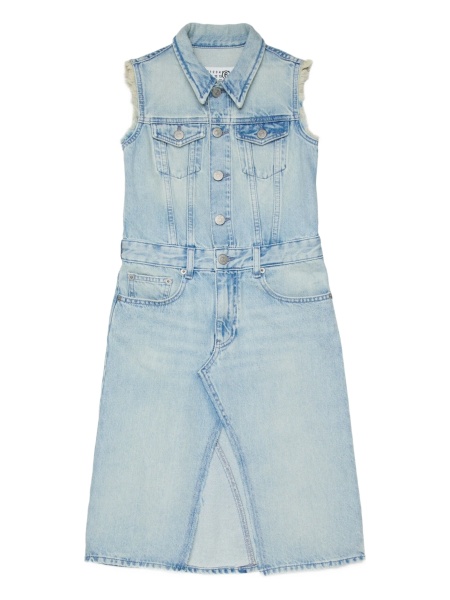 Rochie casual MM6 Maison Margiela albastra
