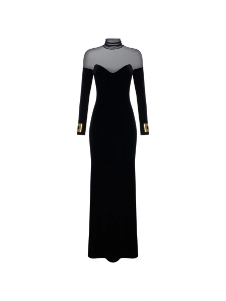 Rochie de seara Elisabetta Franchi neagra