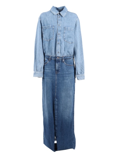 Rochie de zi 7 For All Mankind albastra